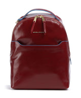 Piquadro Blue Square Backpack red