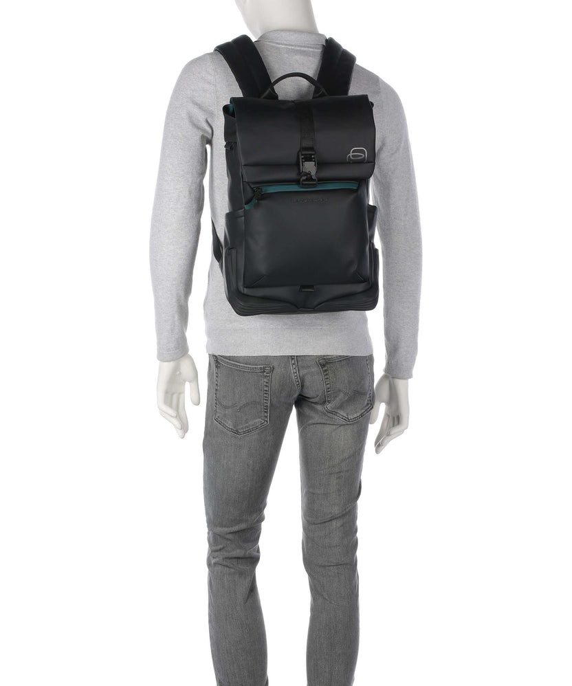 Piquadro Corner Special Backpack black