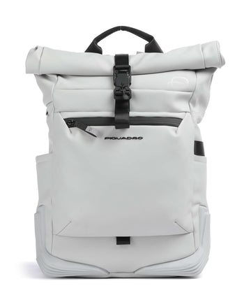 Piquadro Corner 2.0 Rolltop rugzak white
