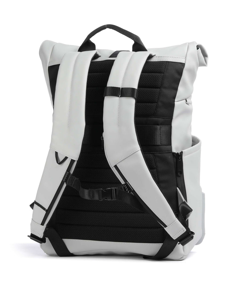 Piquadro Corner 2.0 2.0 Rolltop backpack white