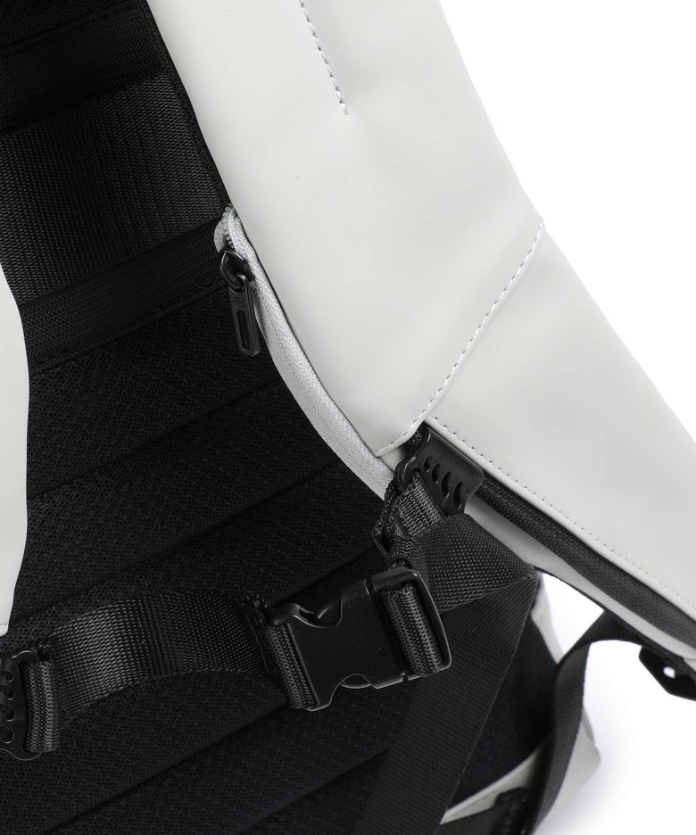 Piquadro Corner 2.0 2.0 Rolltop backpack white