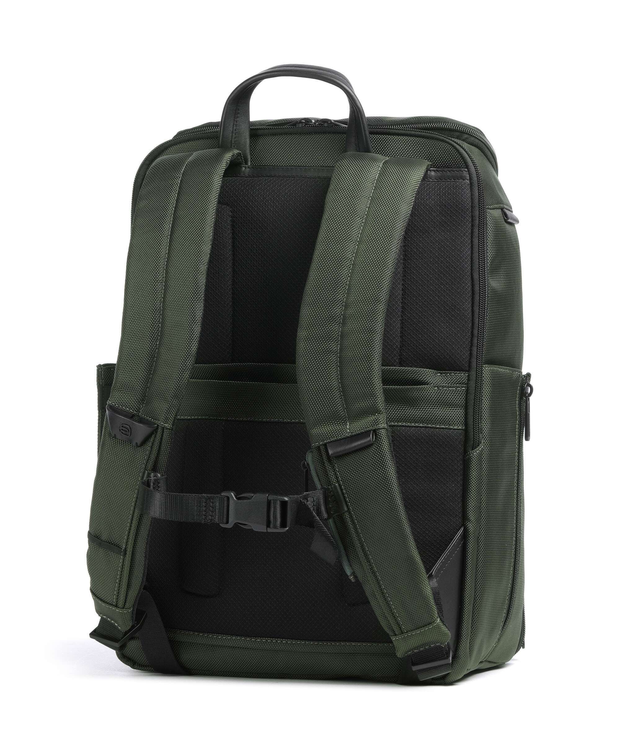 Piquadro Brief Travel backpack green