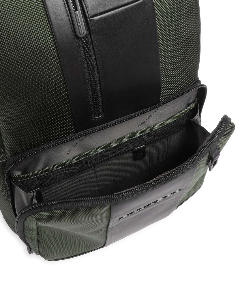 Piquadro Brief 2 Laptop backpack green
