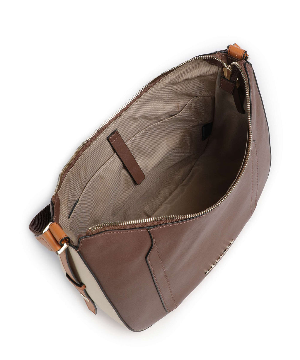 Piquadro W92 Crossbody bag marrone/beige