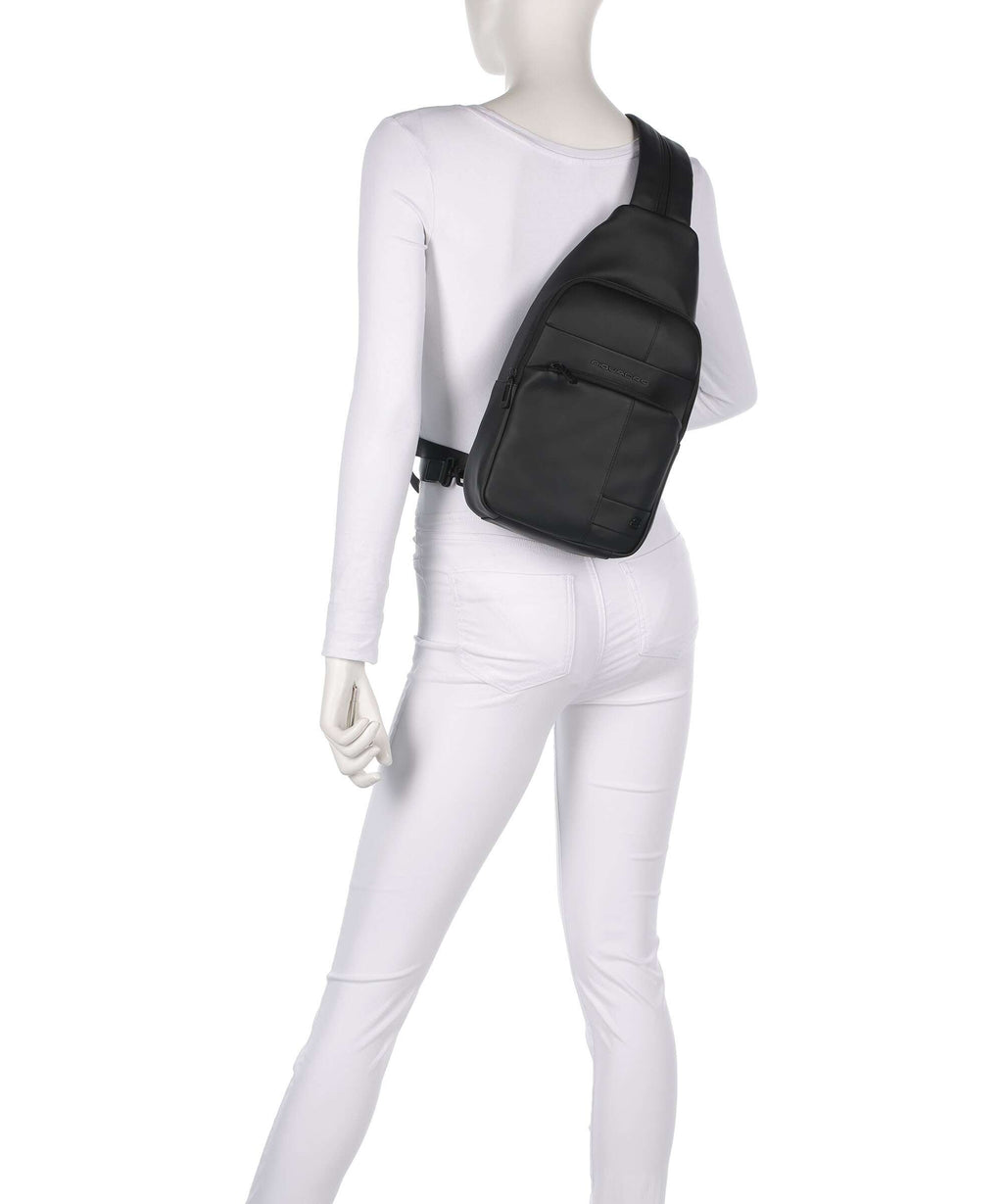 Piquadro W129W Sling bag nero