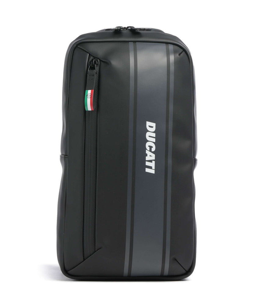 Piquadro Ducati C2OWD Sling bag nero