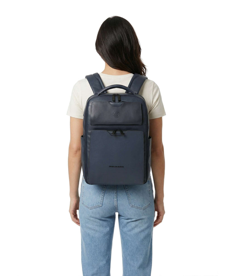 Piquadro Ael Laptop backpack blue