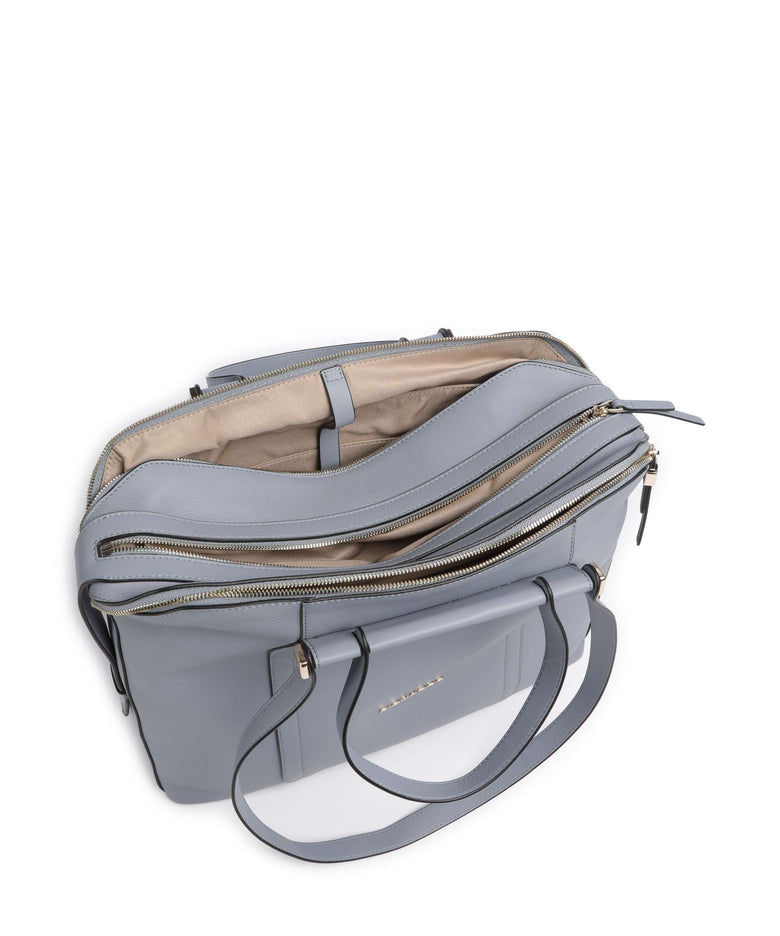 Piquadro W92T Tote bag light blue