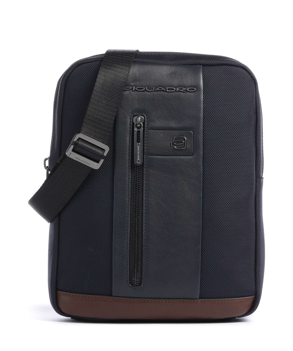 Piquadro Brief 2 Crossbody bag blue/cognac