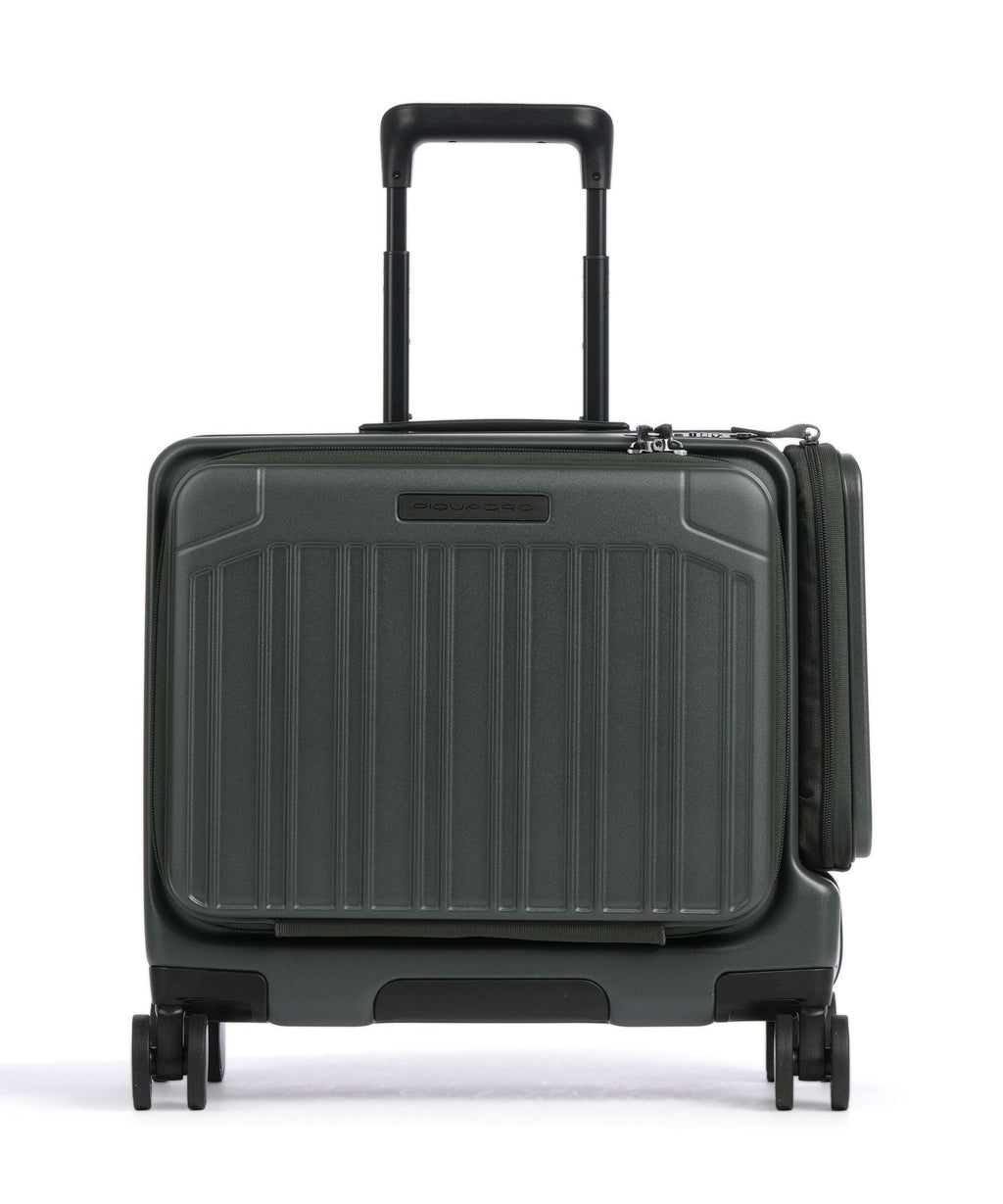 Piquadro Spinner (4 wheels) mat green