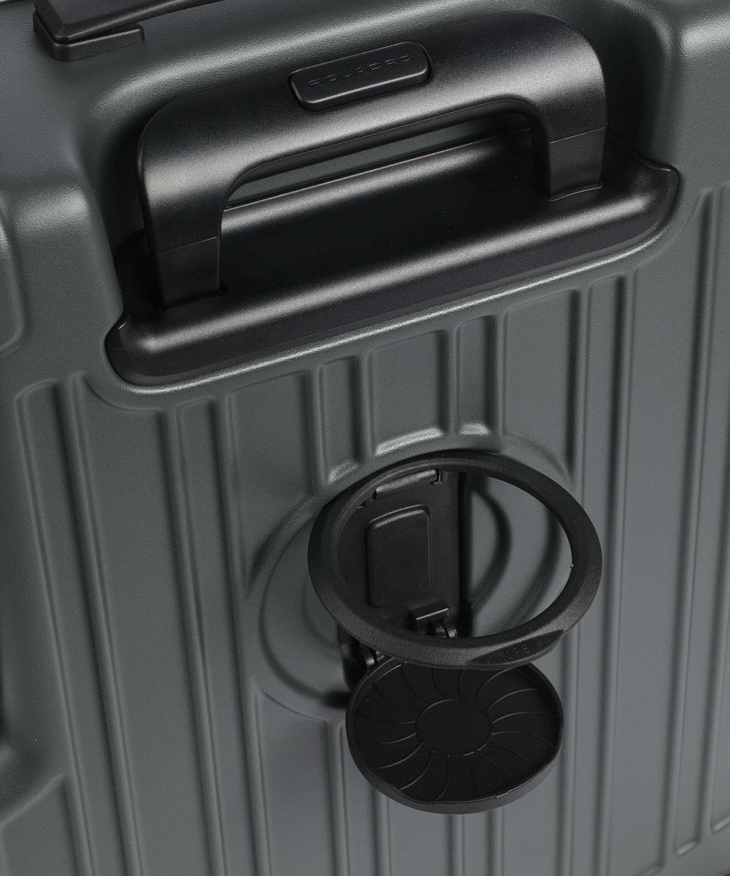 Piquadro Spinner (4 wheels) mat green