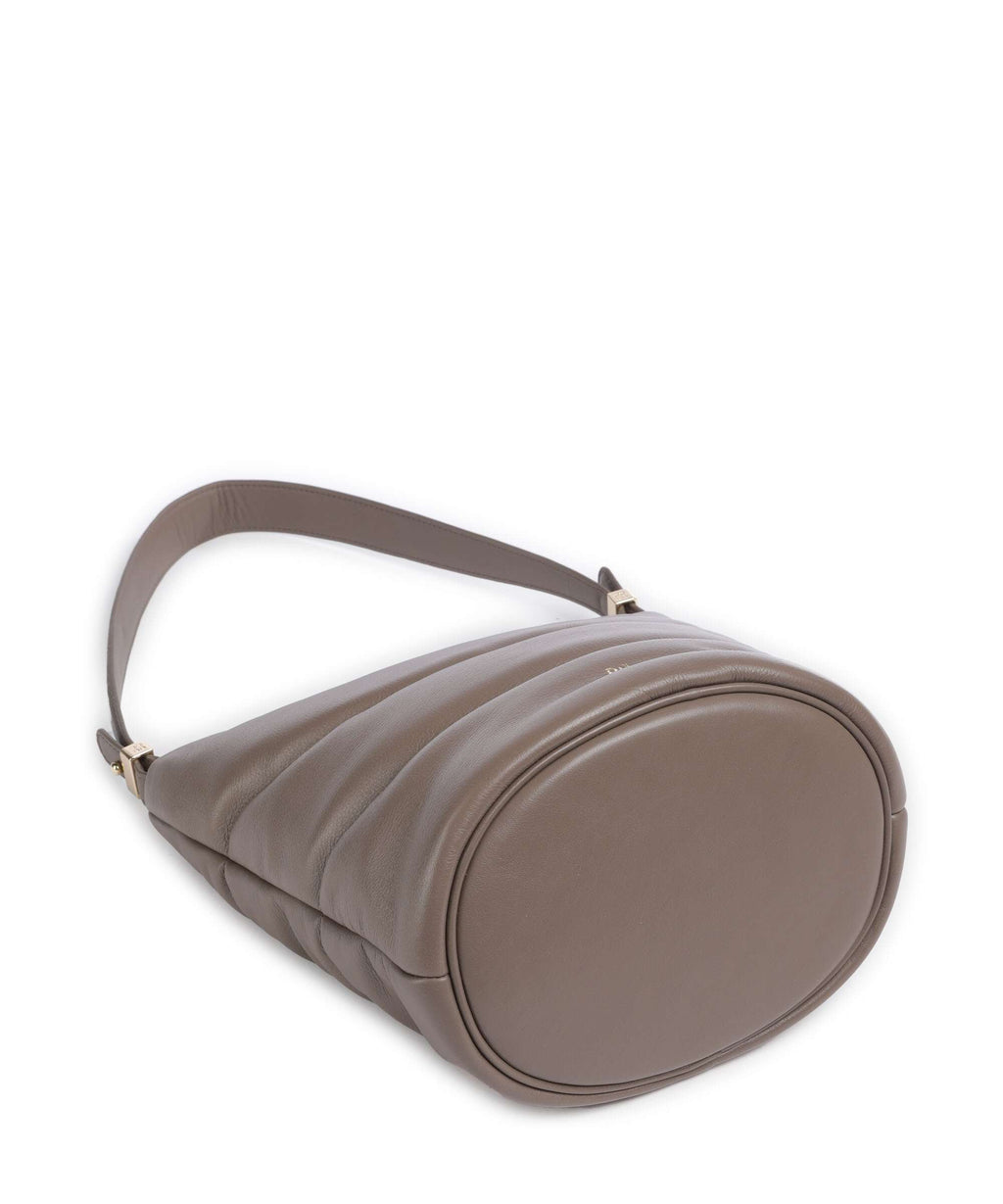DuDu Bags Barbara M. Bucket bag taupe