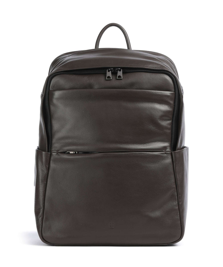 DuDu Bags Sydney Laptop backpack coffee brown