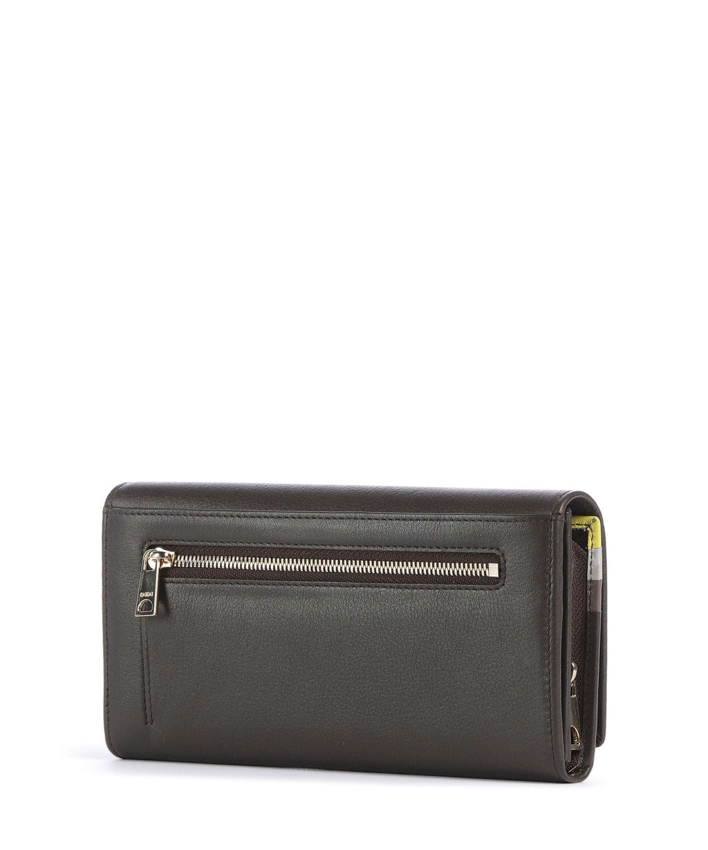 DuDu Bags Madeira RFID Wallet coffee brown