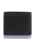 DuDu Bags Flores Wallet black lavender