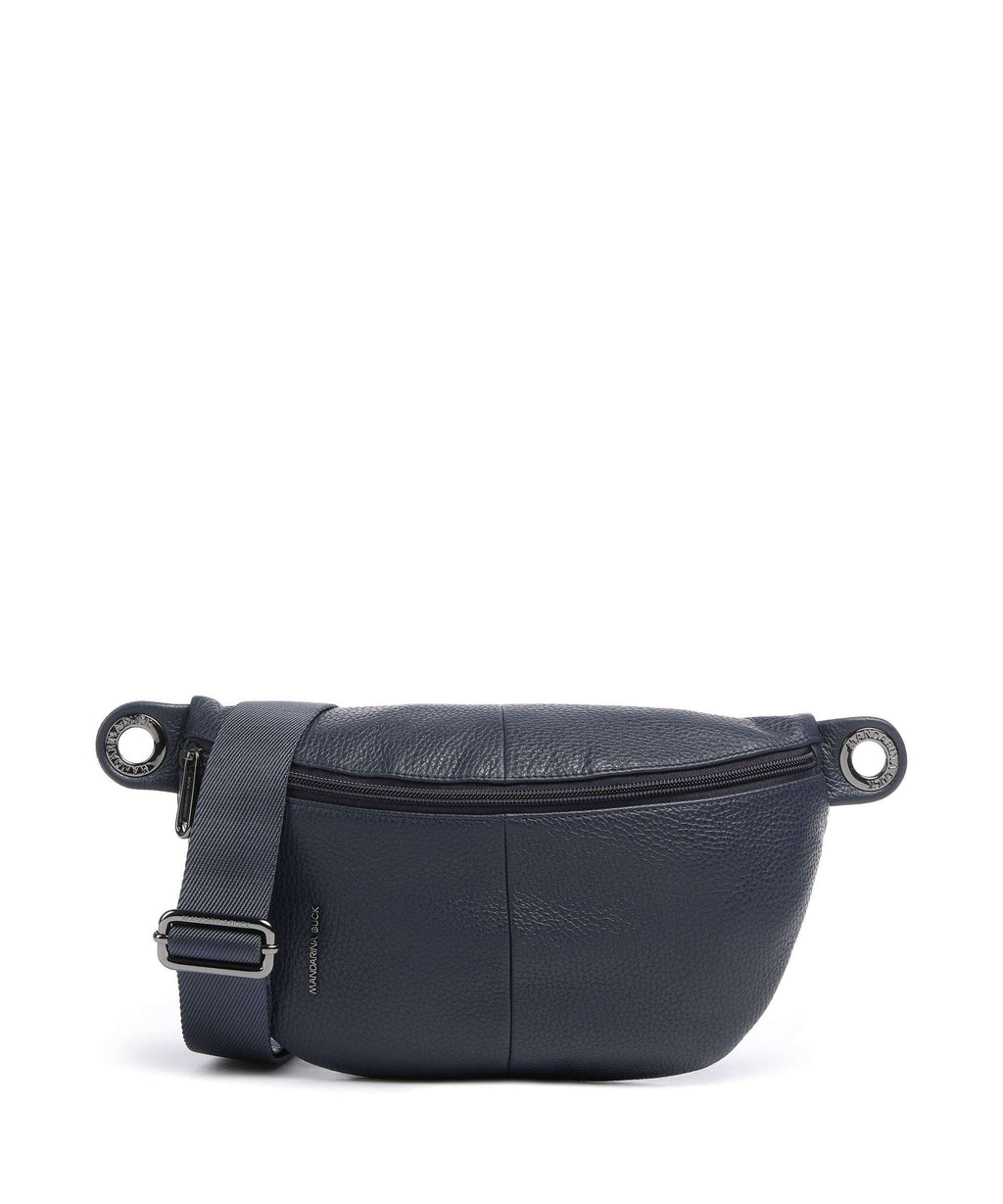 Mandarina Duck Mellow Leather Belt bag dress blue