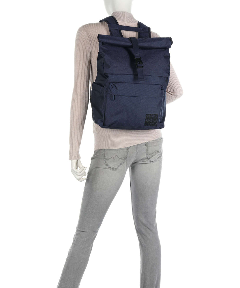 Mandarina Duck District Rolltop backpack dress blue