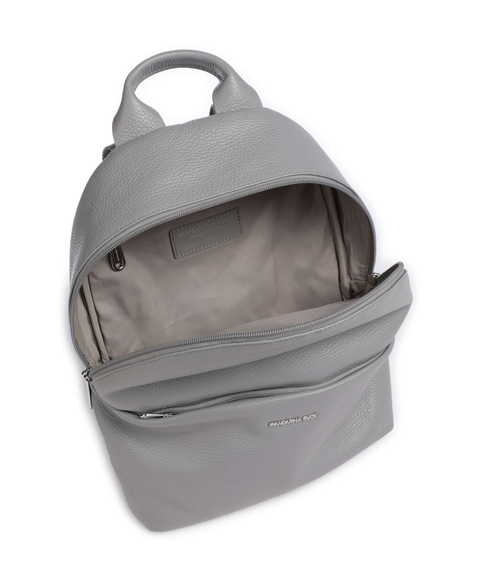 Mandarina Duck Mellow Leather Backpack december sky