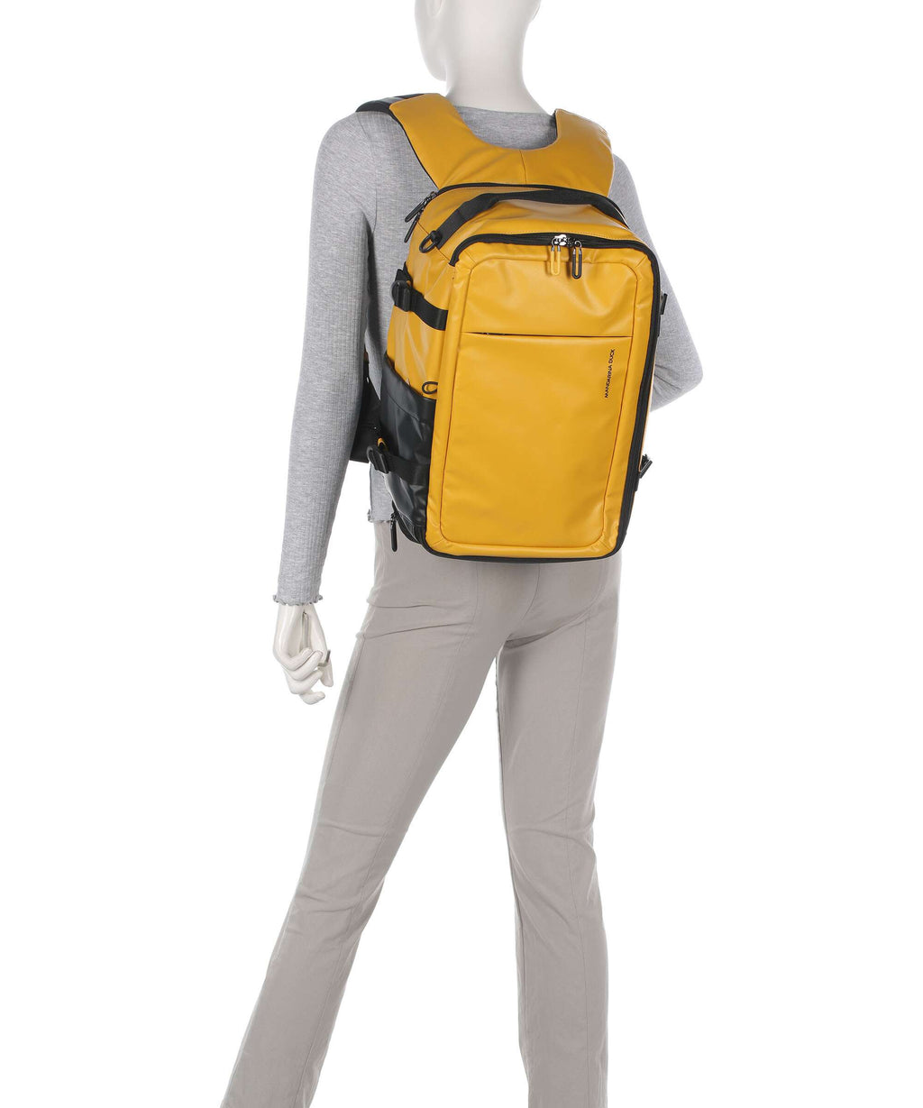 Mandarina Duck Eco Coated Backpack duck yellow