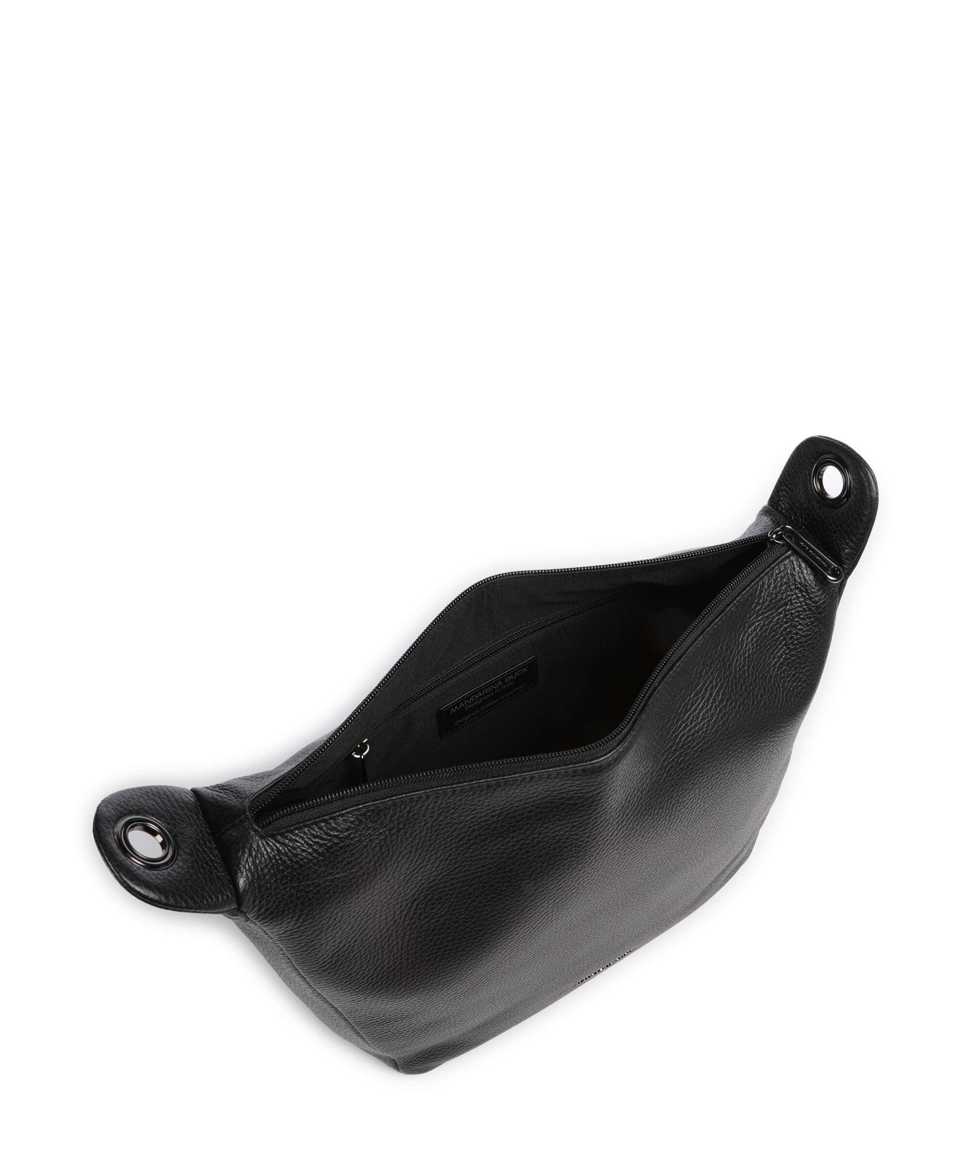 Mandarina Duck Mellow Leather Crossbody bag nero