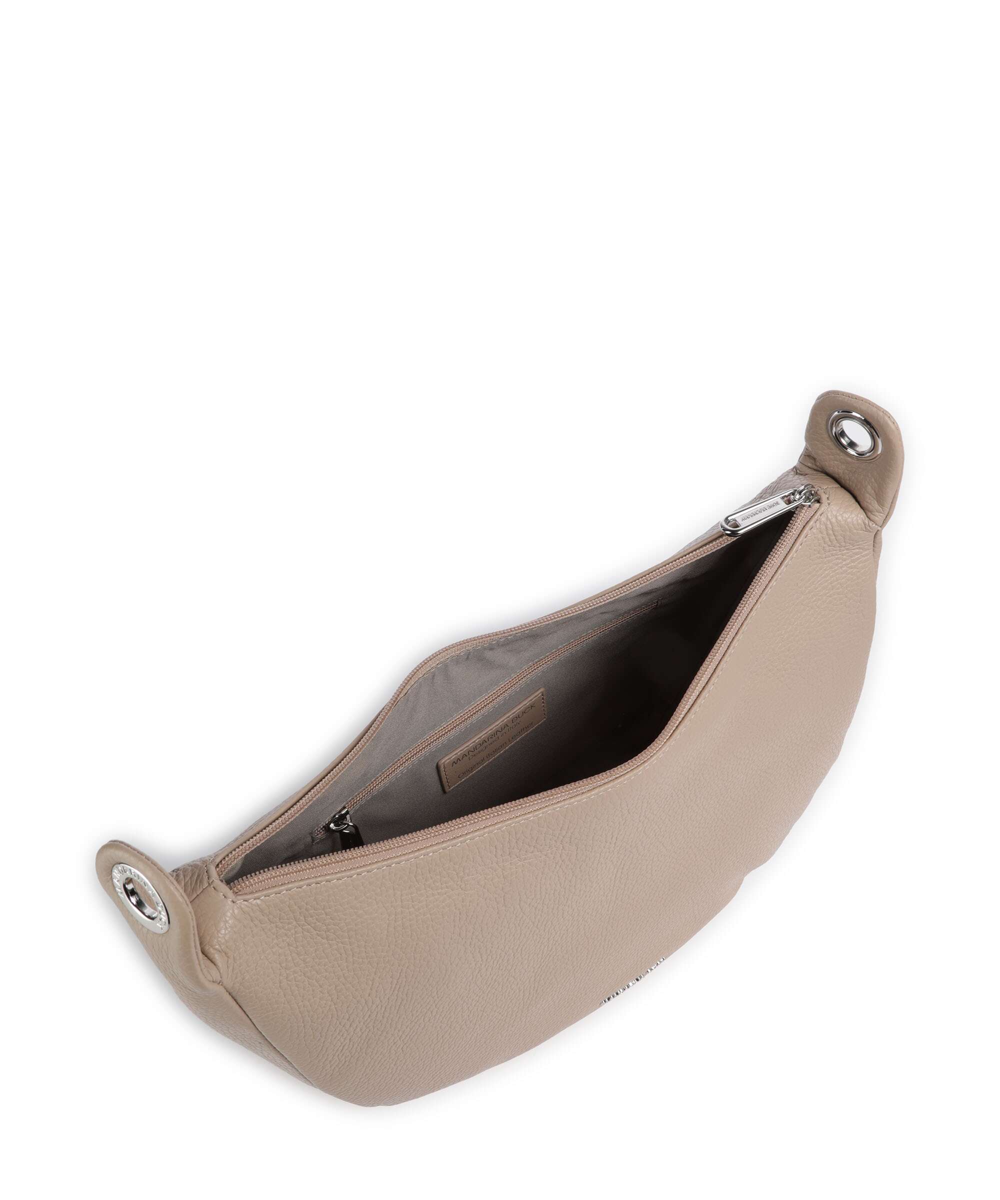 Mandarina Duck Mellow Leather Shoulder bag warm taupe