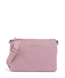 Mandarina Duck Mellow Leather Crossbody tas lilac rose