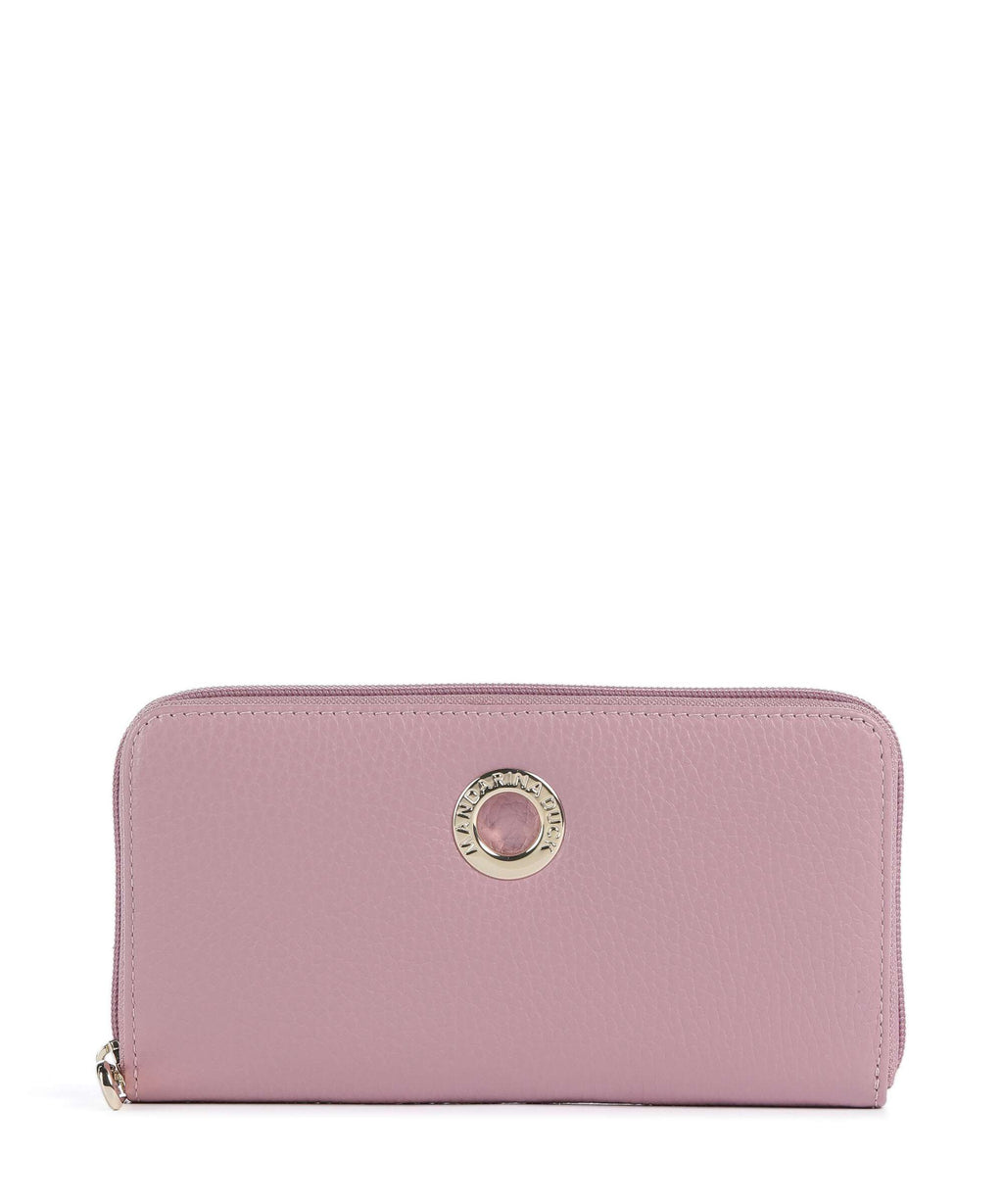 Mandarina Duck Mellow Leather Wallet lilac rose