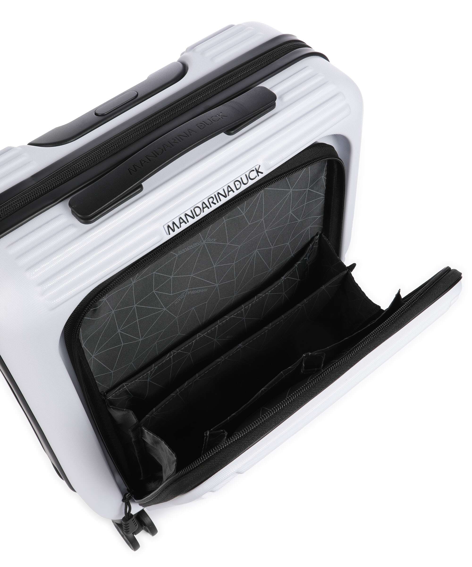 Mandarina Duck Tank Case Spinner (4 wheels) optical white