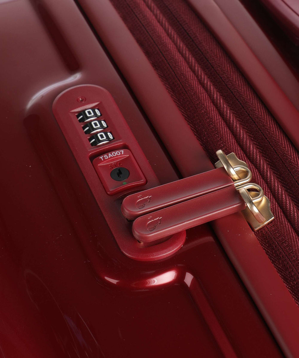 Mandarina Duck Logoduck+ Metal Spinner (4 wheels) red metal