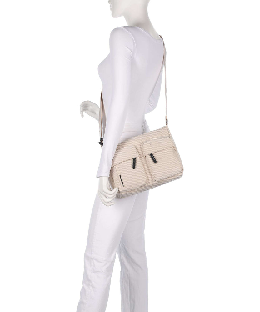 Mandarina Duck Hunter Velvet Crossbody bag cashmere