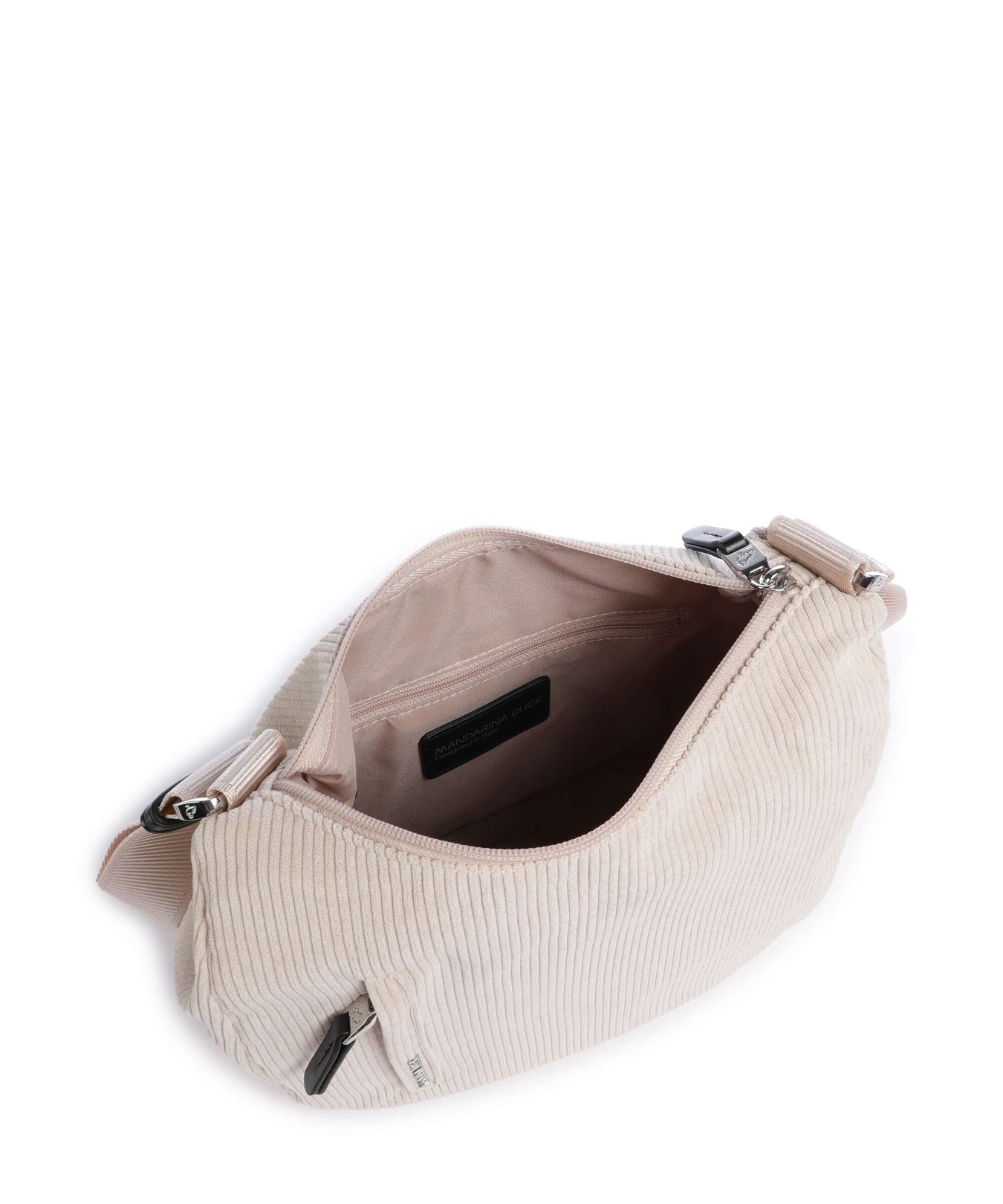 Mandarina Duck Hunter Velvet Crossbody bag cashmere