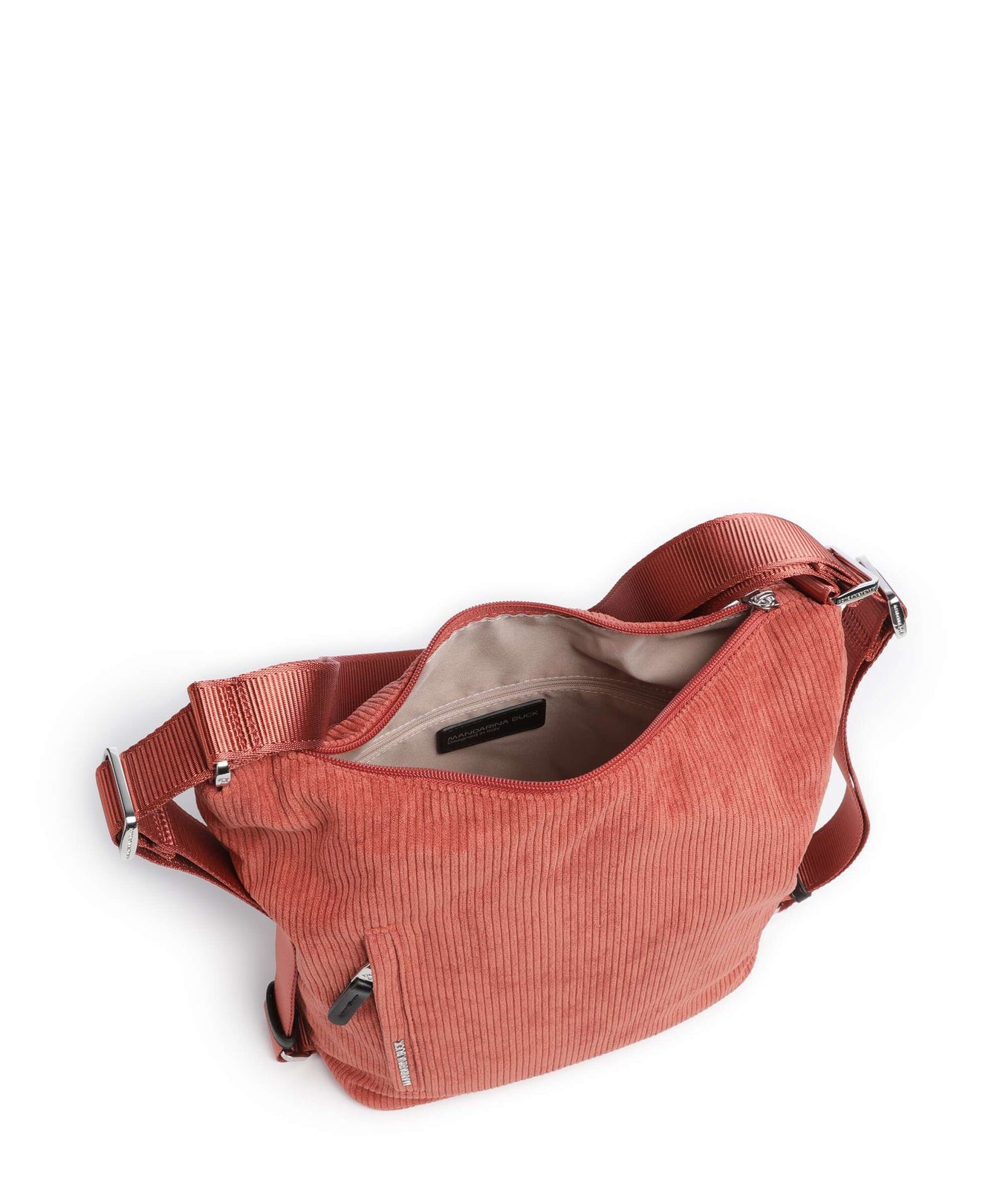 Mandarina Duck Hunter Velvet Backpack bag winter rose