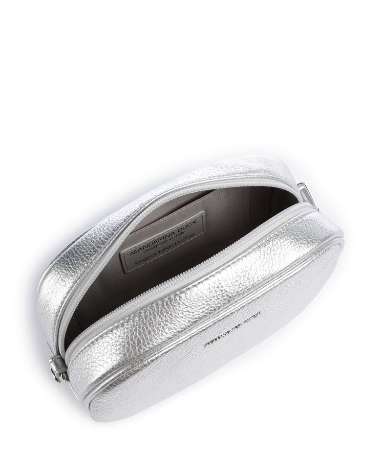 Mandarina Duck Mellow Metal Crossbody bag silver