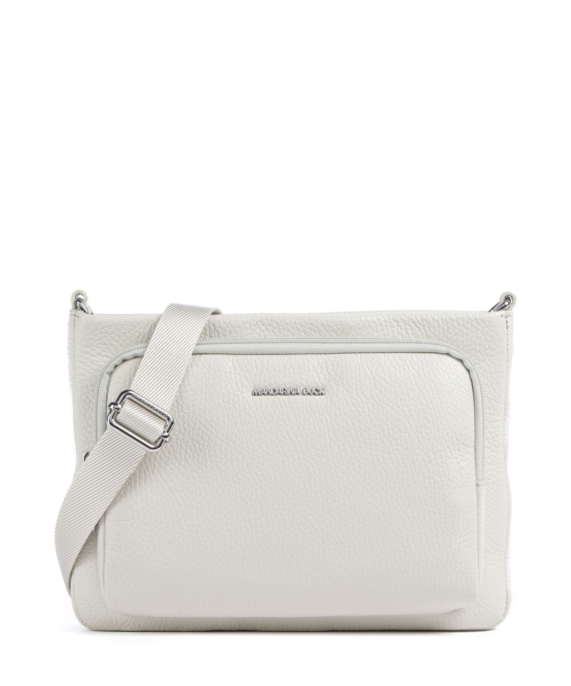 Mandarina Duck Mellow Leather Crossbody bag cashmere