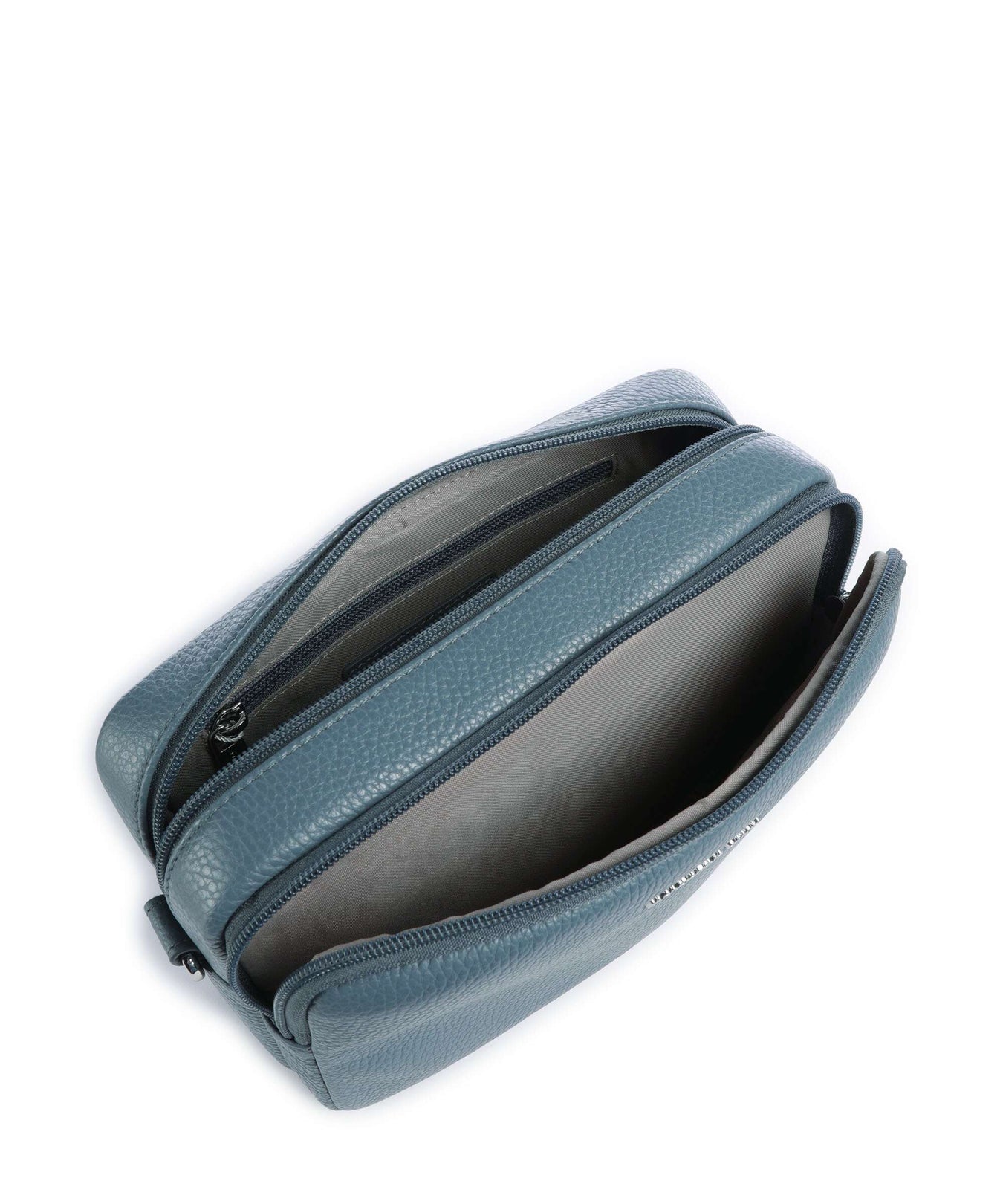 Mandarina Duck Mellow Leather Crossbody bag iron