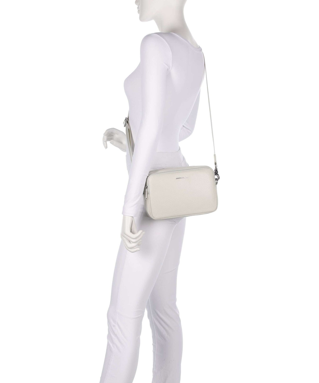 Mandarina Duck Mellow Leather Crossbody bag cashmere