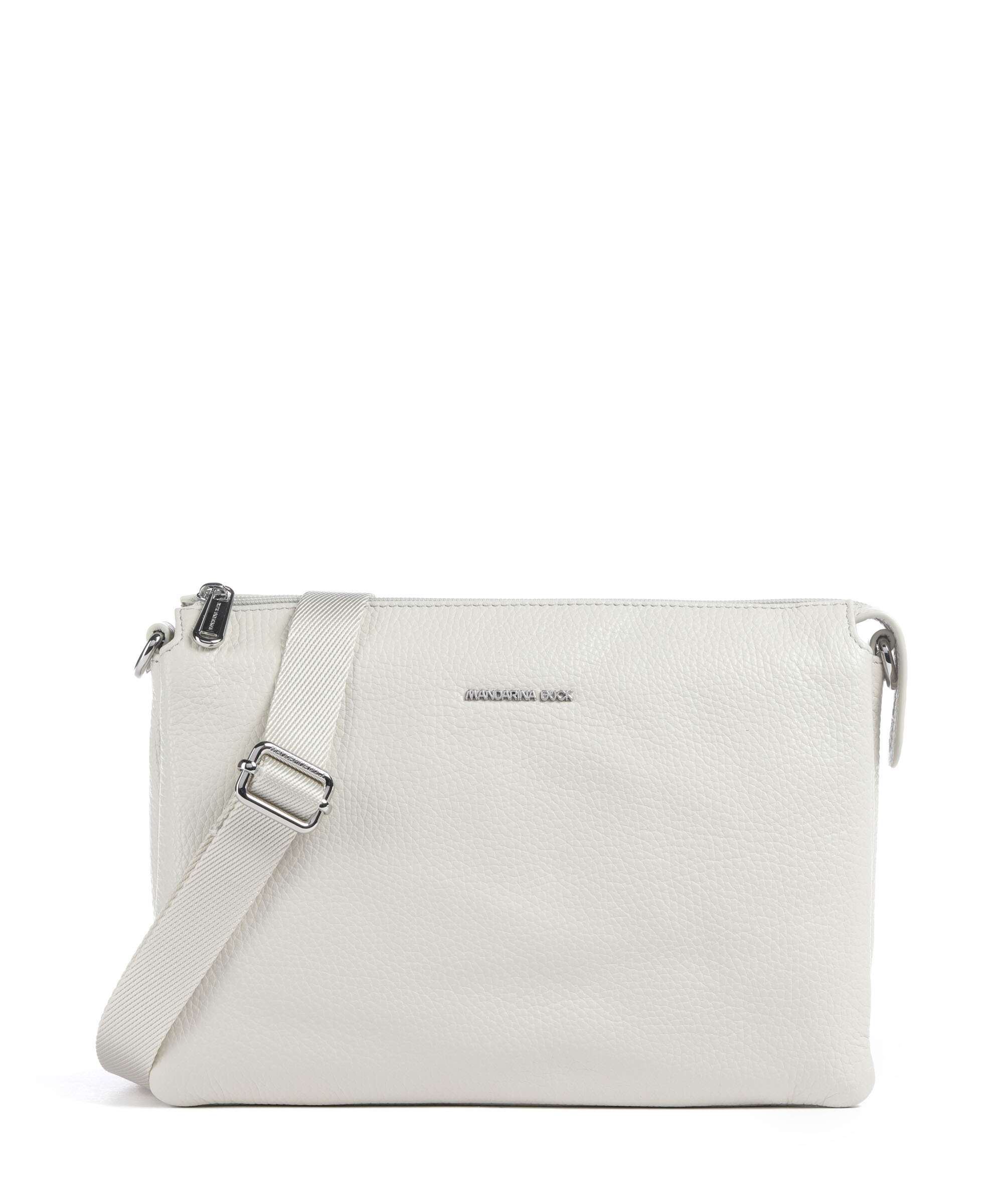 Mandarina Duck Mellow Leather Crossbody bag cashmere