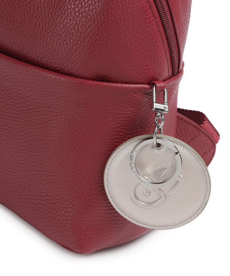 Mandarina Duck Mellow Leather Backpack grape