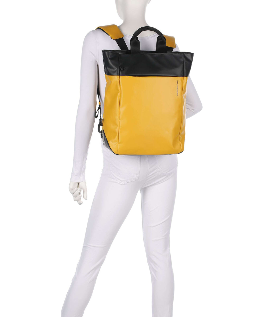 Mandarina Duck Eco Coated Backpack duck yellow