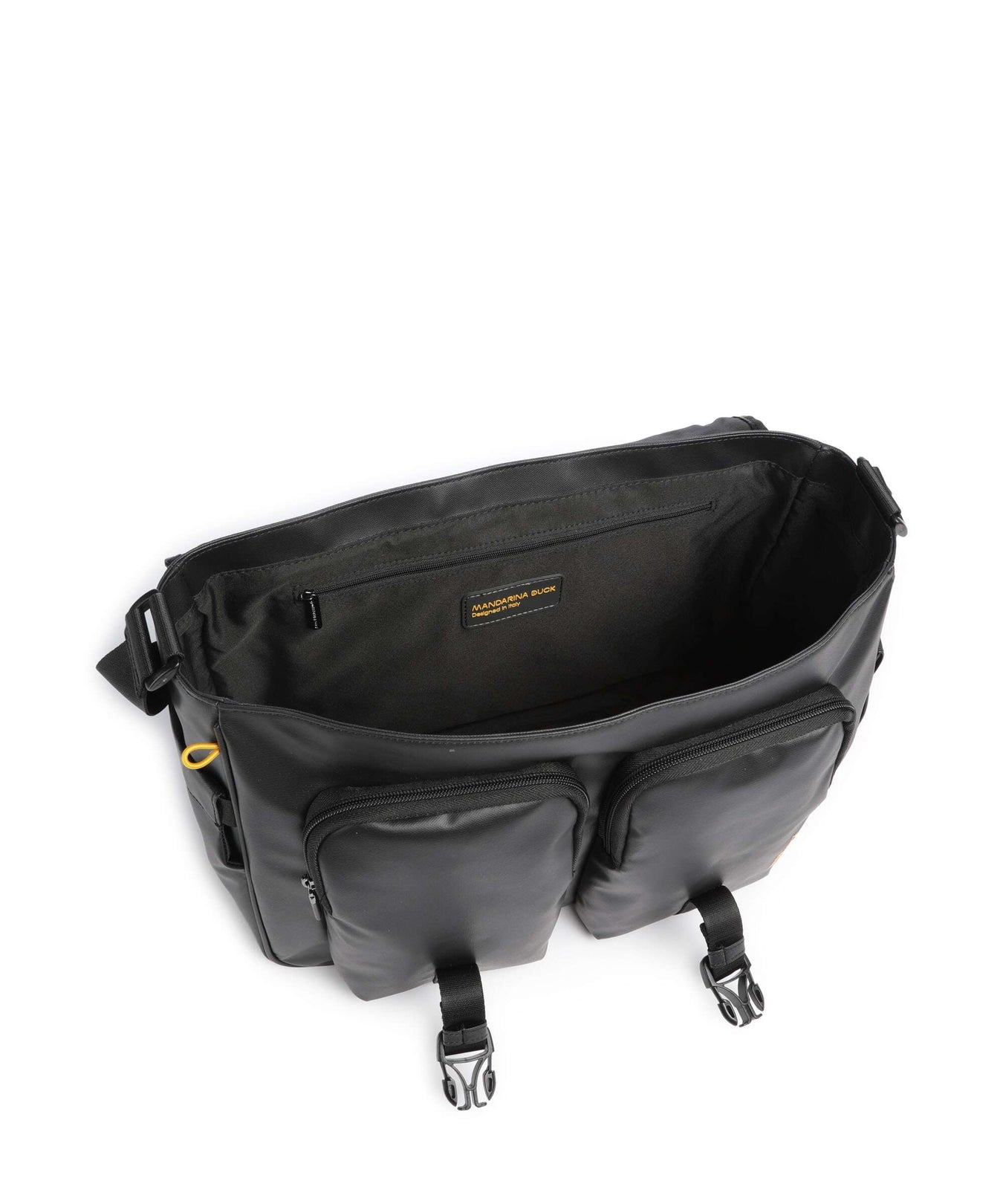 Mandarina Duck Eco Coated Messenger bag black