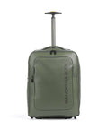 Mandarina Duck Eco Coated Backpack with wheels pine green
