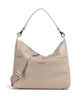 Mandarina Duck Mellow Leather Hobo tas warm taupe