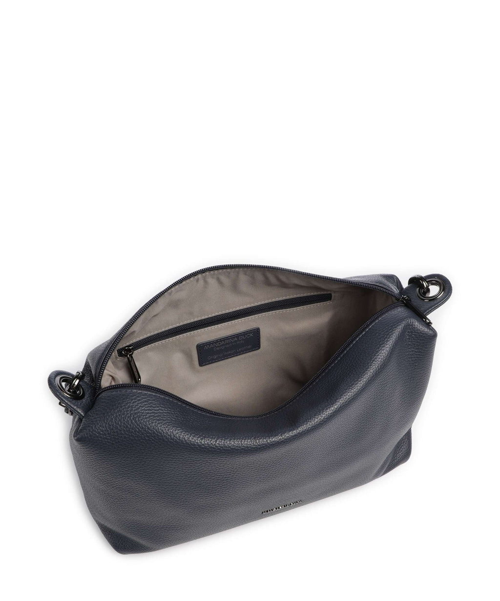 Mandarina Duck Mellow Leather Shoulder bag dress blue