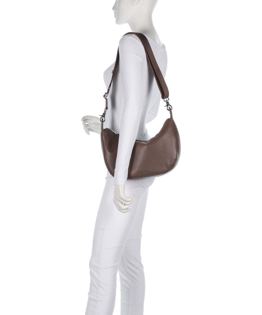 Mandarina Duck Mellow Leather Shoulder bag milk chocolate