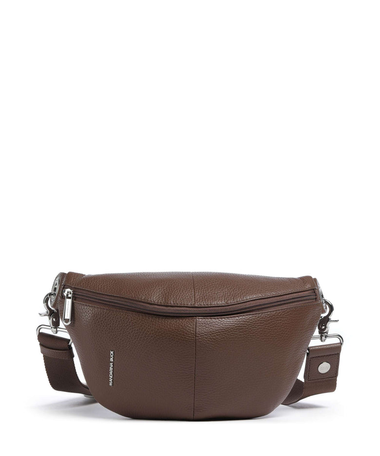 Mandarina Duck Mellow Leather Belt bag milk chocolate