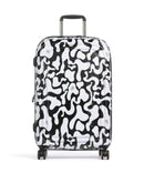 Mandarina Duck Logoduck+ Moire Trolley (4 wielen) moire