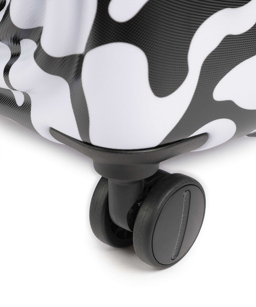 Mandarina Duck Logoduck+ Moire Spinner (4 wheels) moire