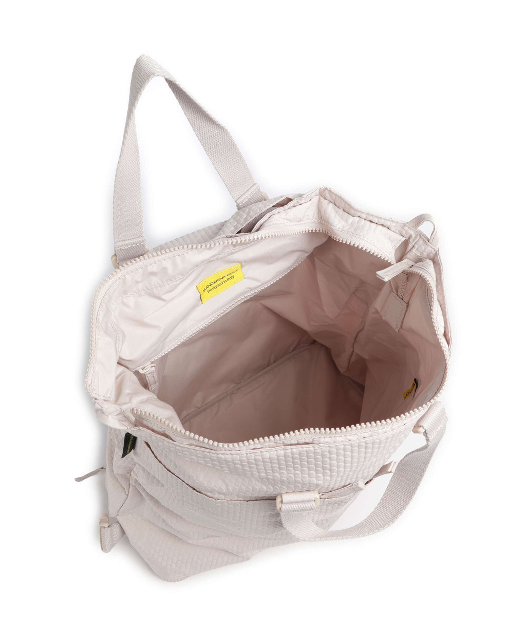 Mandarina Duck Revival 2.0 Backpack bag white mocha