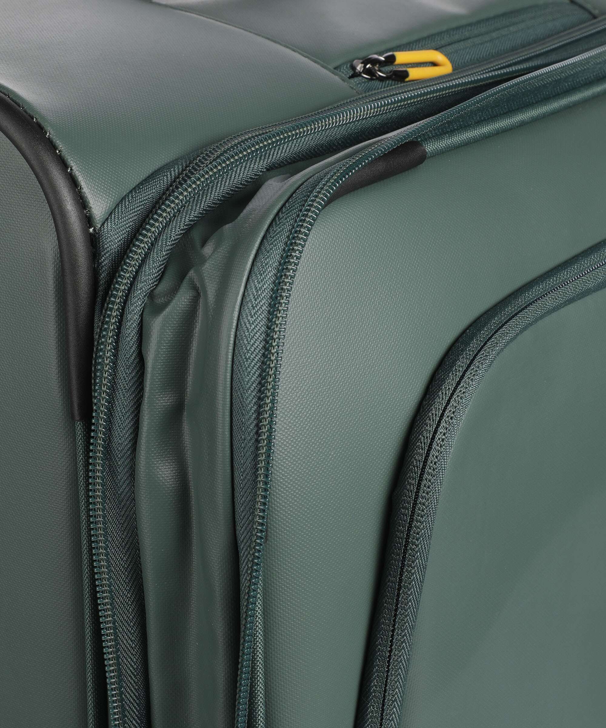 Mandarina Duck Eco Coated Spinner (4 wheels) deep green