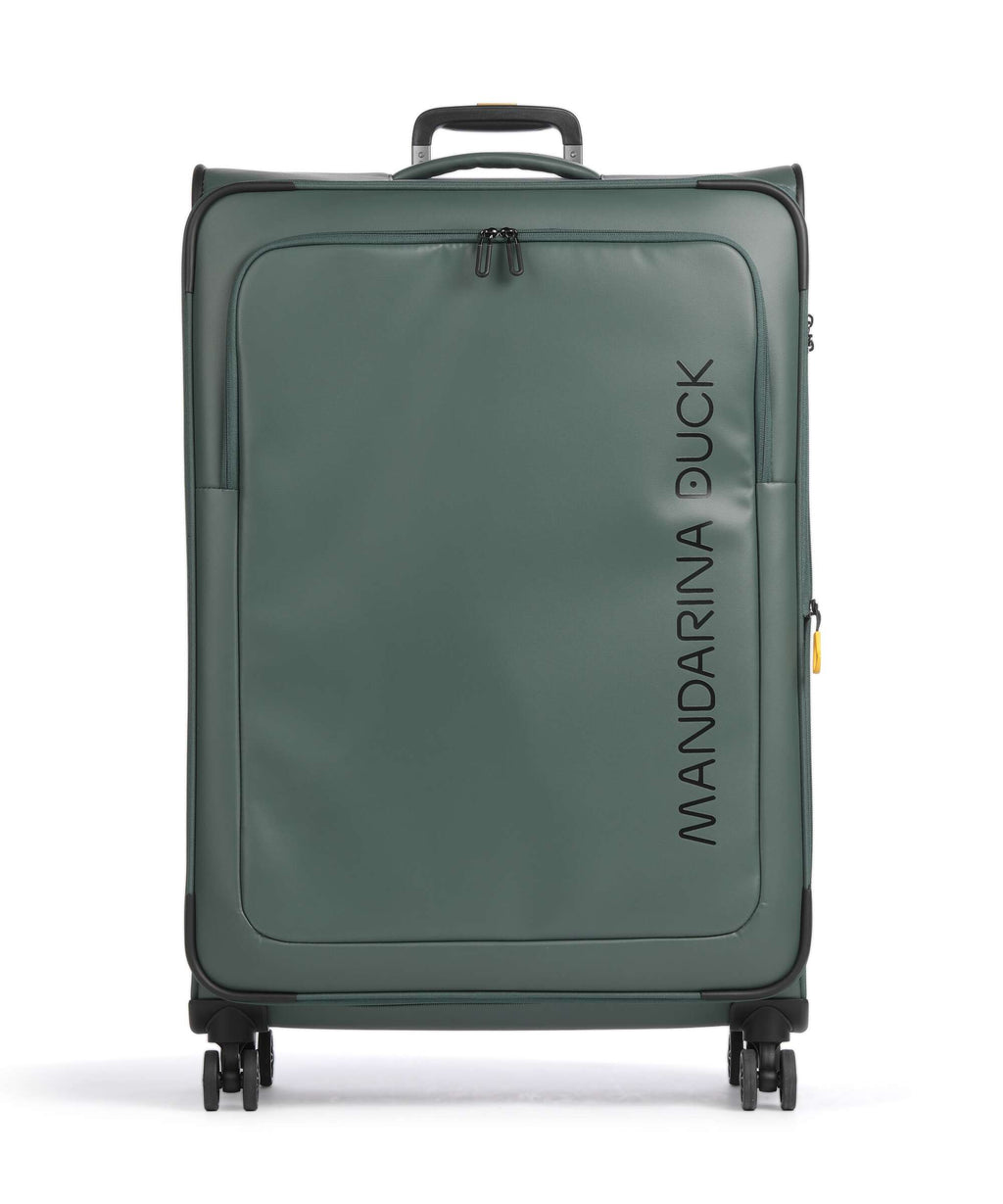 Mandarina Duck Eco Coated Spinner (4 wheels) deep green